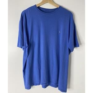Vintage Polo Ralph Lauren Cotton Short Sleeve T Shirt Men's XL Blue